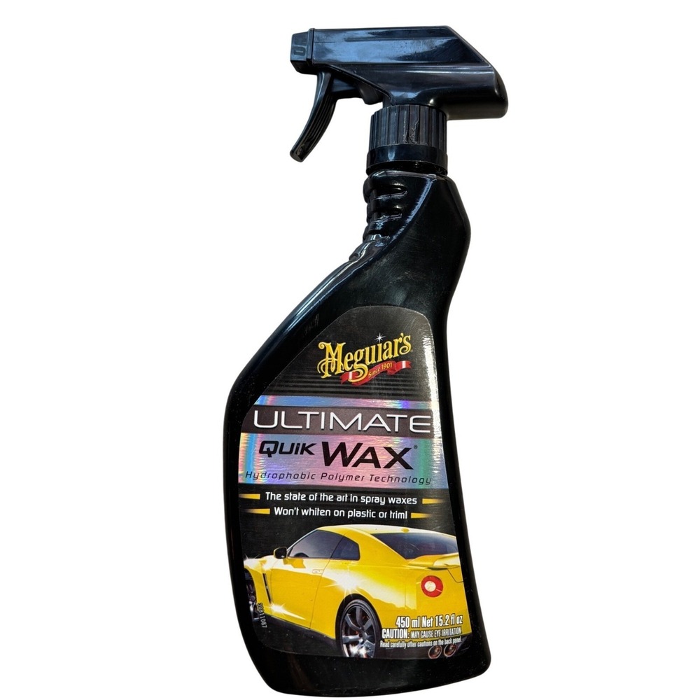Meguiars Ultimate Quik Wax Hydrophobic Polymer Technology Spray 15.2oz G17516